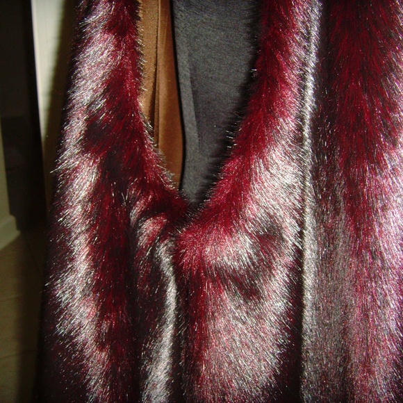 Faux Fur Mink Swing Coat/Vest - Picture 12 of 16